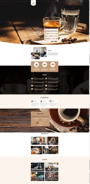 Theme WordPress Quán Cafe