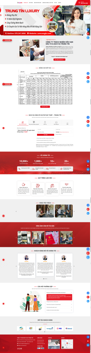 Theme WordPress Dịch Vụ Cầm Đồ