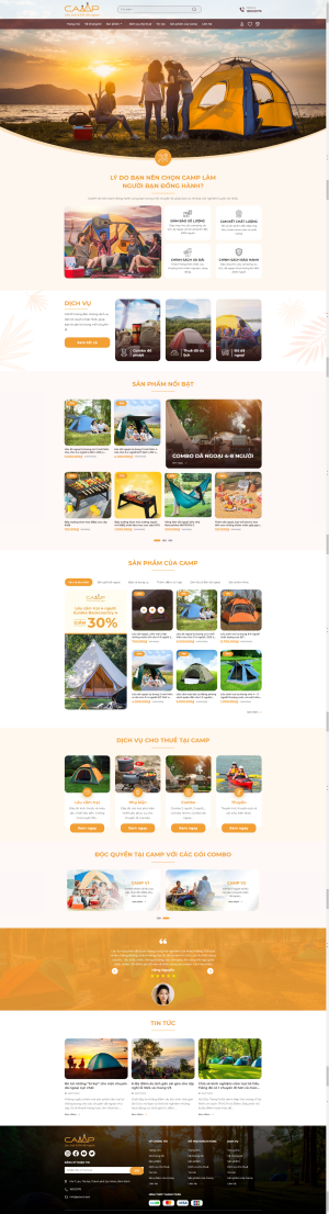 Theme WordPress Camping