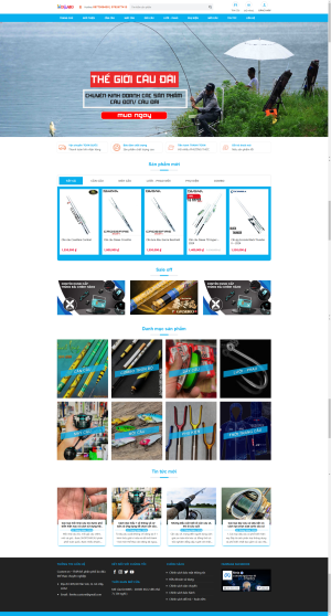 Theme WordPress Cần Câu Cá