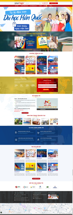 Theme WordPress Du Học Nam Á