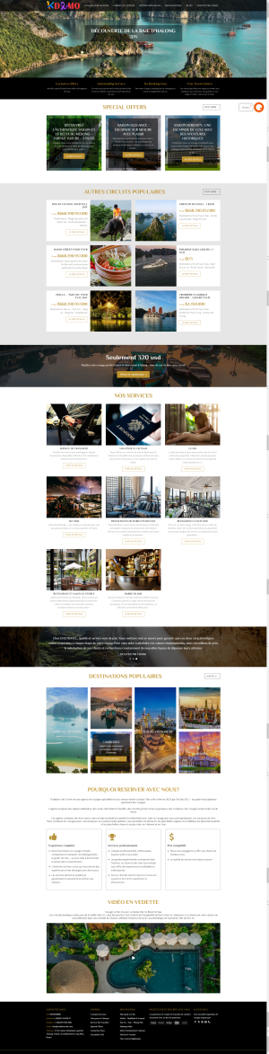 Theme WordPress Du Lịch 3