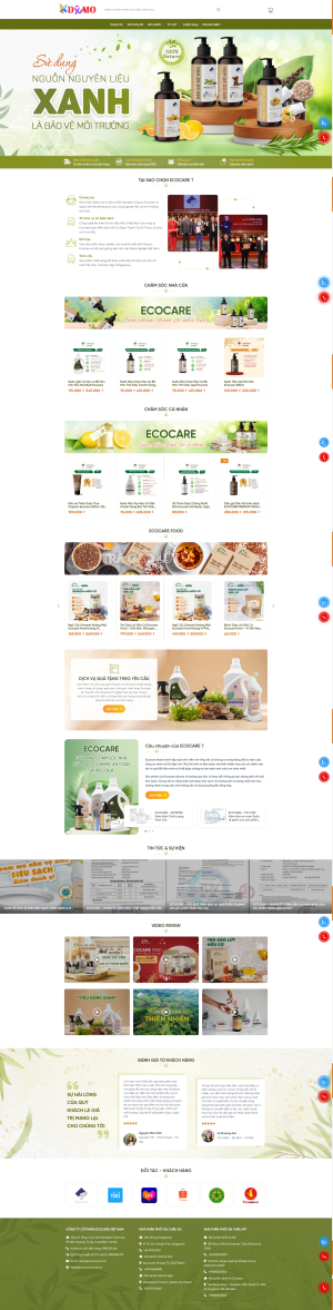 Theme WordPress Dược Liệu Sạch