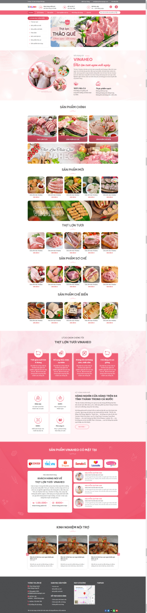 Theme WordPress Thịt Heo