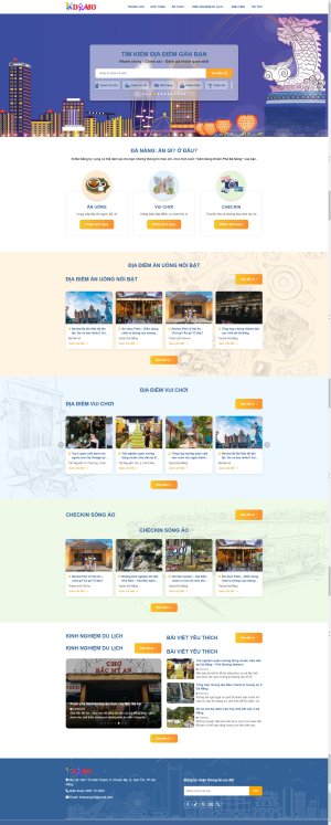 Theme WordPress Tìm Địa Điểm