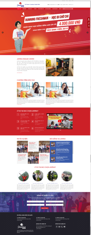 Theme WordPress Học Tiếng Anh