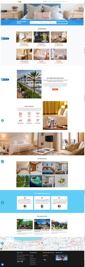 Theme WordPress Khách Sạn