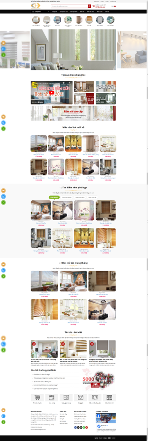 Theme WordPress Rèm Cửa