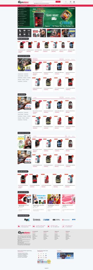 Theme WordPress Gymshop