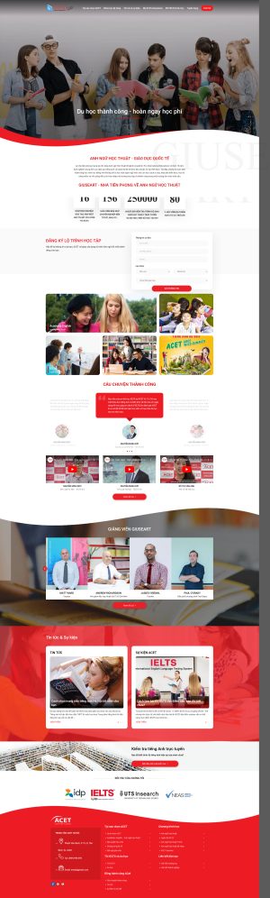 Theme WordPress Anh Ngữ