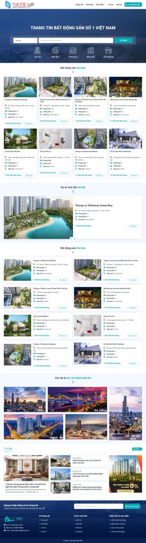 Theme WordPress Bất Động Sản 15