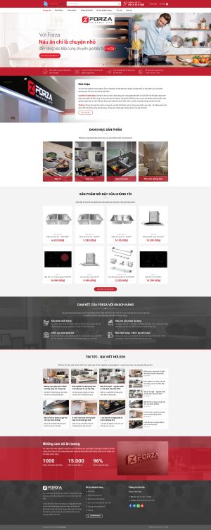 Theme WordPress Bếp Từ