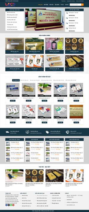 Theme WordPress Biển Chức Danh