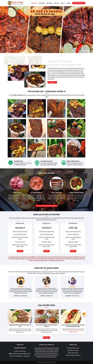 Theme WordPress Bò Khô