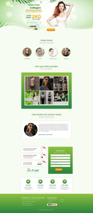 Theme WordPress Bột Giảm Cân