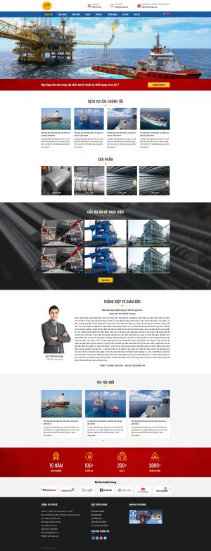 Theme WordPress Công Ty 5