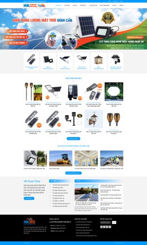 Theme WordPress Đèn Led