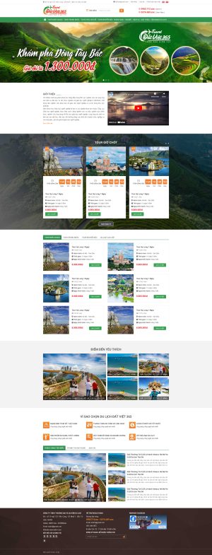 Theme WordPress Du Lịch 13