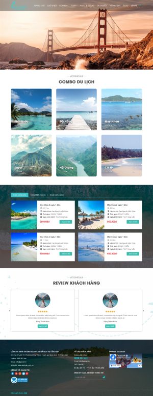 Theme WordPress Du Lịch 14