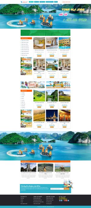 Theme WordPress Du Lịch 2