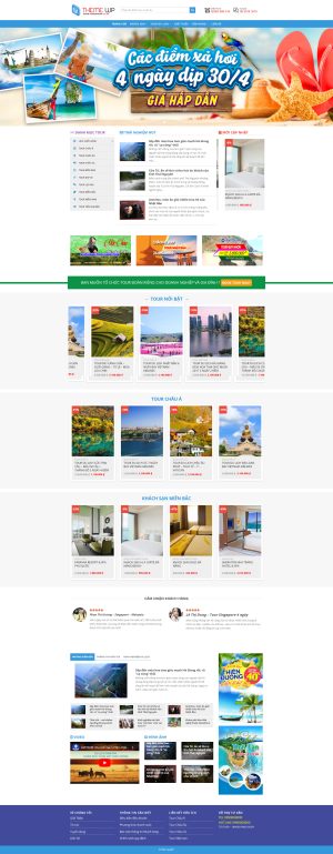 Theme WordPress Du Lịch 6