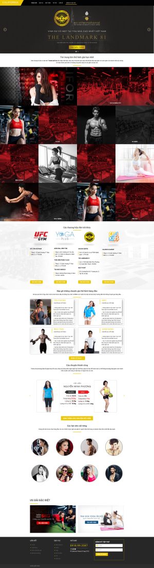 Theme WordPress Gym