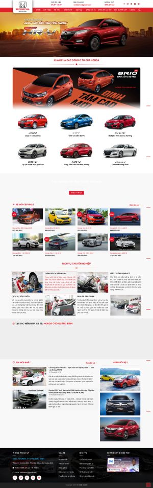 Theme WordPress Honda