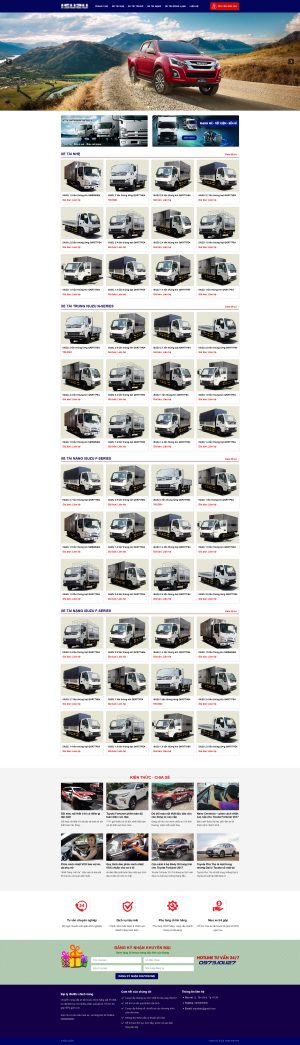 Theme WordPress ISUZU