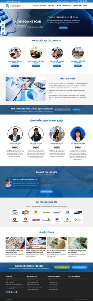 Theme WordPress Kế Toán 2