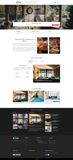 Theme WordPress Khách Sạn 4