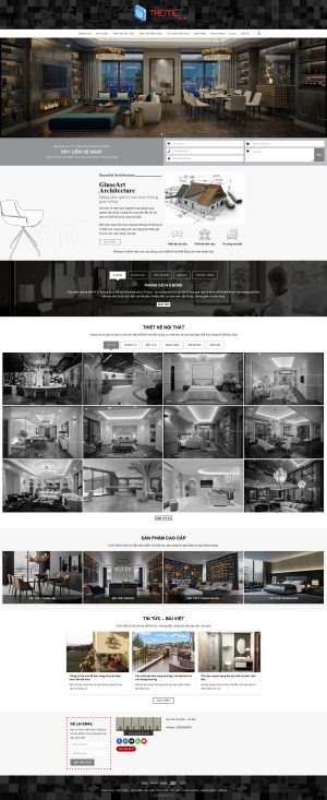 Theme WordPress Kiến Trúc 2