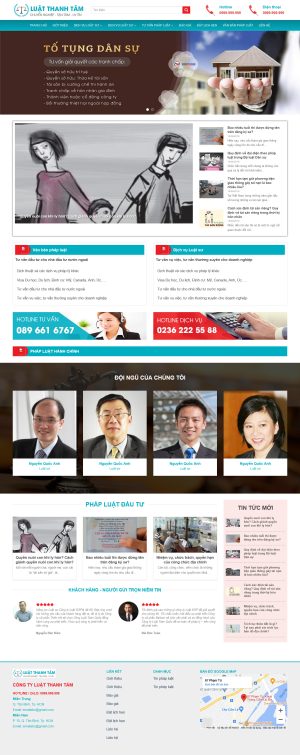 Theme WordPress Luật Sư