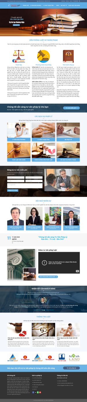 Theme WordPress Luật Sư 3