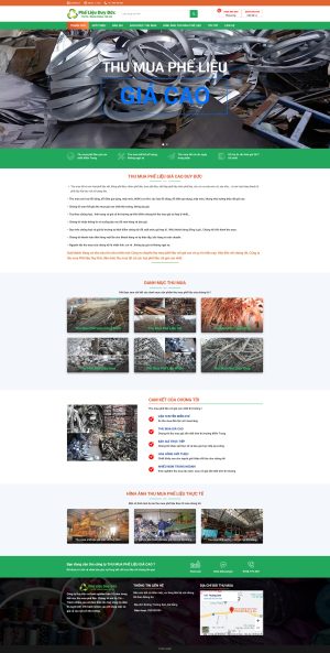 Theme WordPress Phế Liệu