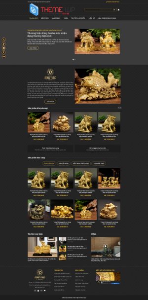 Theme WordPress Phong Thủy