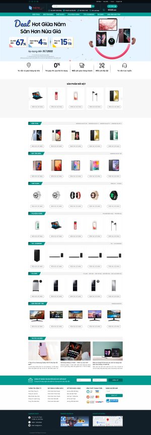 Theme WordPress Samsung Shop