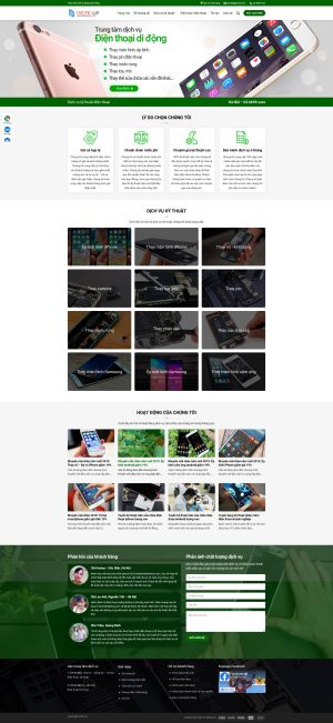 Theme WordPress Sửa Màn hình