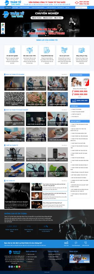 Theme WordPress Thám Tử