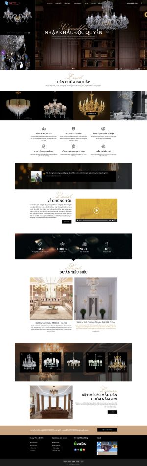 Theme WordPress Đèn Led 1