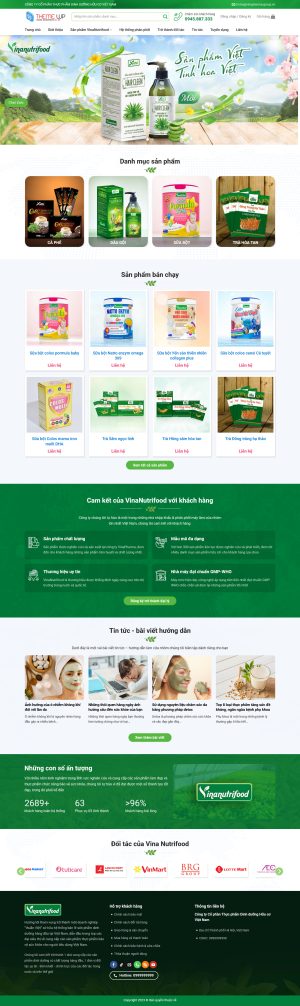 Theme WordPress Thực Phẩm 15