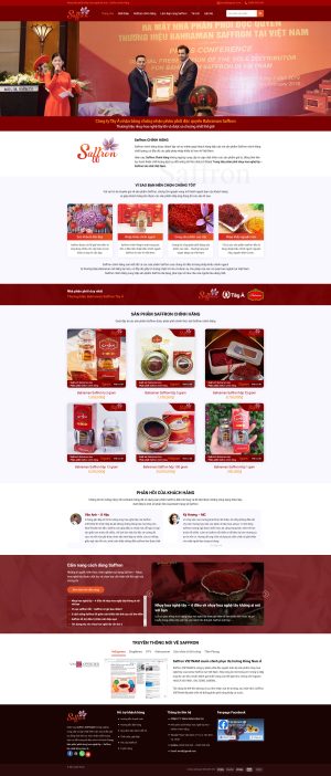 Theme WordPress Thực Phẩm 6