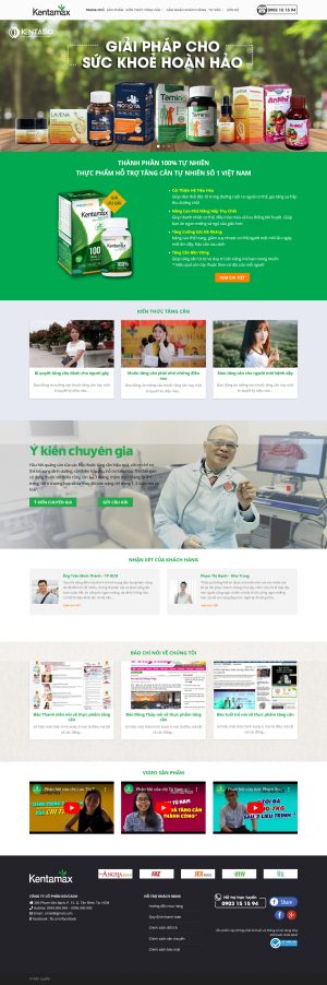 Theme WordPress Thực Phẩm 8