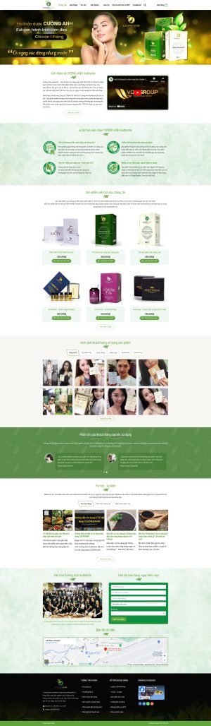 Theme WordPress Thực Phẩm Chức Năng 5