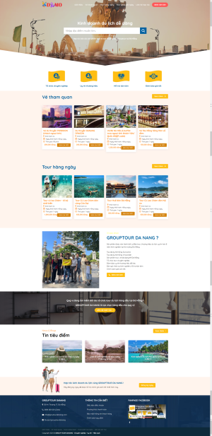 Theme WordPress Tour Du Lịch 3