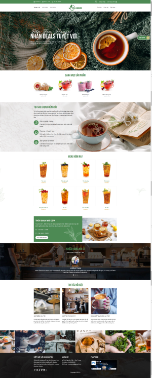 Theme WordPress Nước Ép