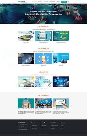 Theme WordPress Viễn Thông