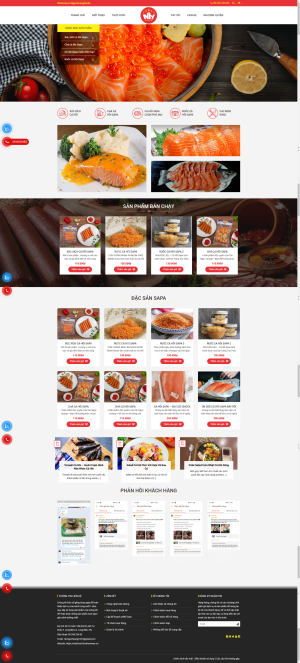 Theme WordPress Thực Phẩm