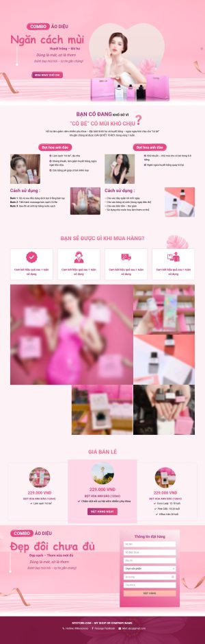 Theme WordPress Xịt Thơm