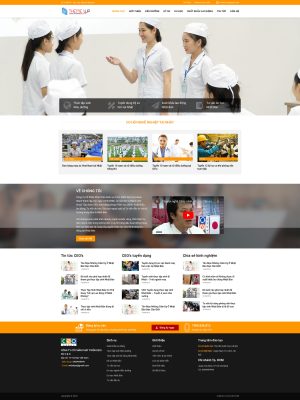 Theme WordPress Xuất Khẩu Lao Động 3