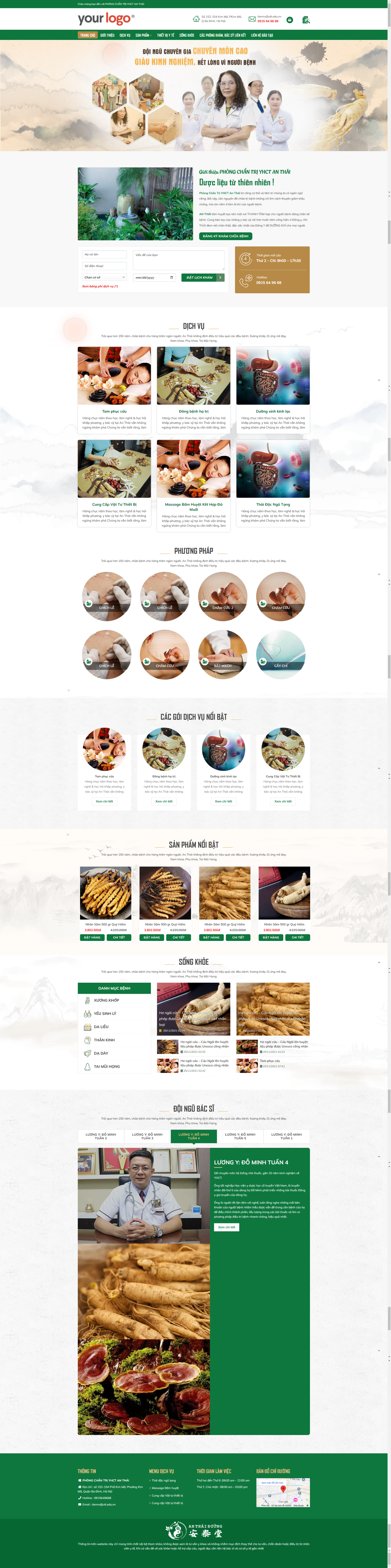 Theme WordPress Đông Y